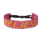 Believe Matte Pink Bracelet