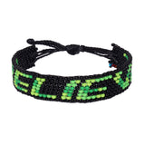Believe ArtiKen Bracelet in Black and Green