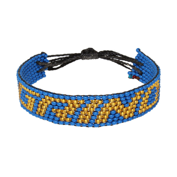 ArtiKen Grind Bracelet in Blue and Gold