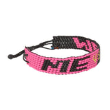 Me vs Me Matte Pink Bracelet